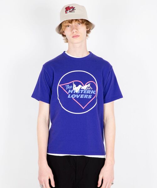 HYSTERIC LOVERS Tシャツ　定価13,200円　最安値 HYSTERIC GLAMOUR tシャツ LOVERS Tシャツ メンズ : ZOZOTOWN