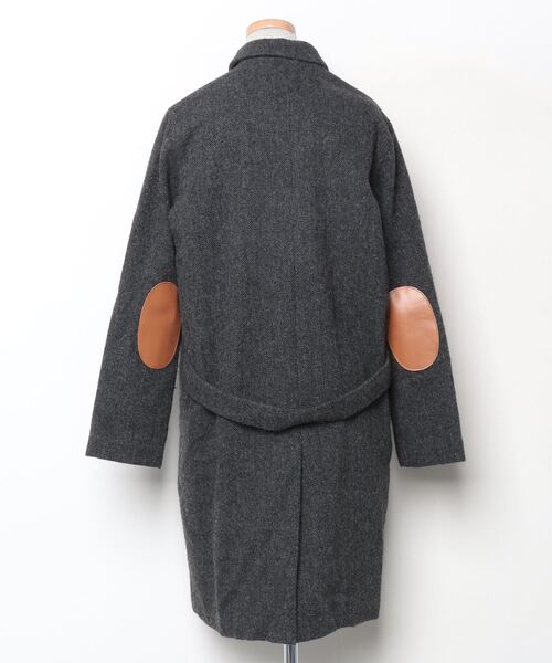 「BED&BREAKFAST」 ステンカラーコート SMALL ブラック レディース_画像2