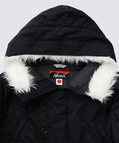 ダウンジャケット ダウン 「FIDELITY X NANGA」 3LAYER DOWN / N-3Bフライトジャケット メンズ レディースの画像
