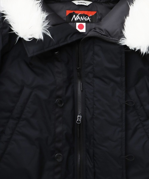 ダウンジャケット ダウン 「FIDELITY X NANGA」 3LAYER DOWN / N-3Bフライトジャケット メンズ レディースの画像