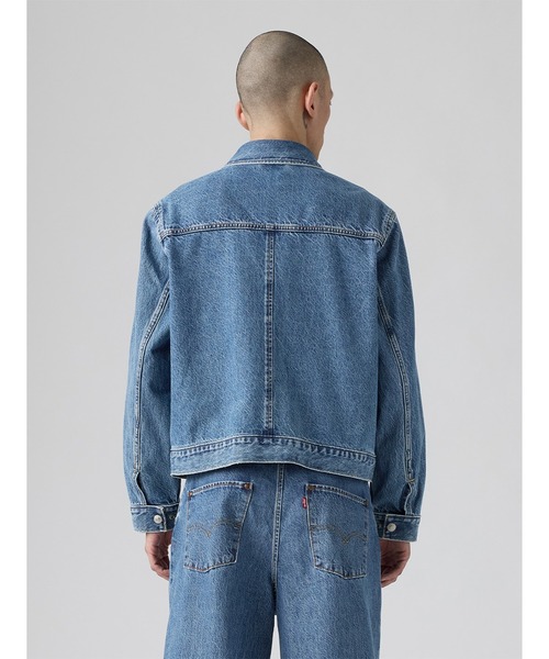 LEVI'S ダークブルーデニムジャケット Levi's デニムジャケット gジャン Levi's/リーバイス TWISTED