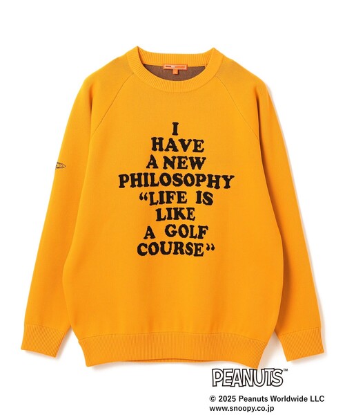 BEAMS GOLF（ビームス ゴルフ） セーター ニット 「MEN」PEANUTS