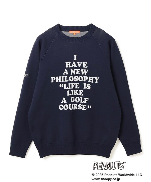 BEAMS GOLF（ビームス ゴルフ） セーター ニット 「MEN」PEANUTS