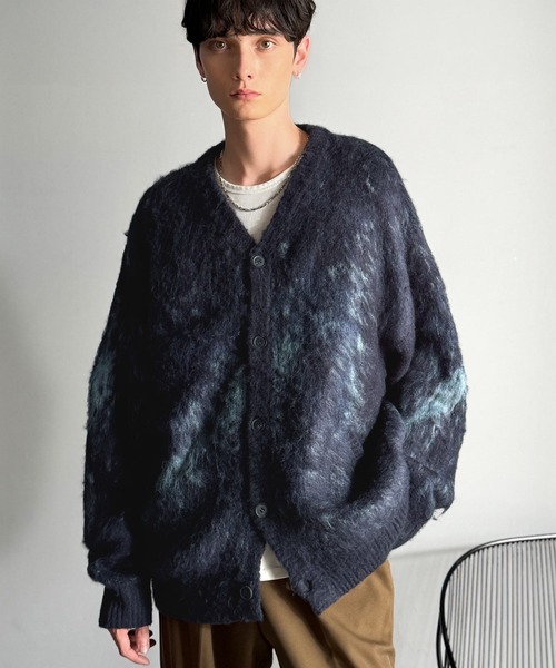Classical Origin カーディガン 「まるで毛布。」モヘアライクシャギー