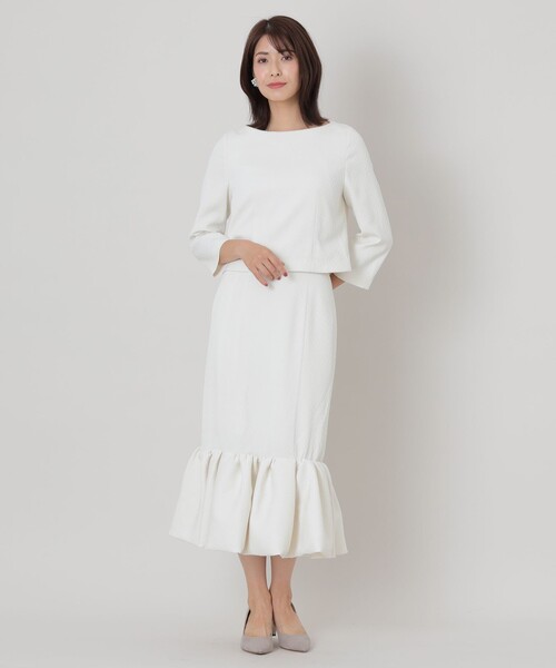 「TO BE CHIC」 長袖ブラウス 40 オフホワイト レディース