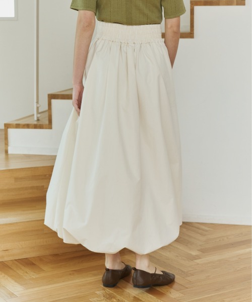 OLUN スカート long balloon skirt/ロングバルーンスカート : ZOZOTOWN