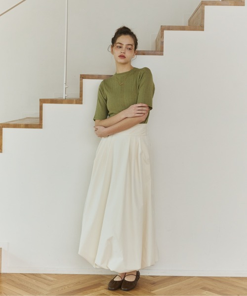 OLUN スカート long balloon skirt/ロングバルーンスカート : ZOZOTOWN
