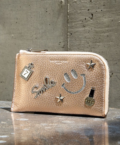 サロンドアルファード　ルクーチェ L字ゴールドミニ財布 SALON DE ALFURD TOKYO（サロン・ド・アルファード） 財布 ルクーチェ