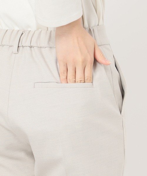 SLOBE IENA スラックス パンツ 「吸湿発熱/WEBのみ4サイズ展開