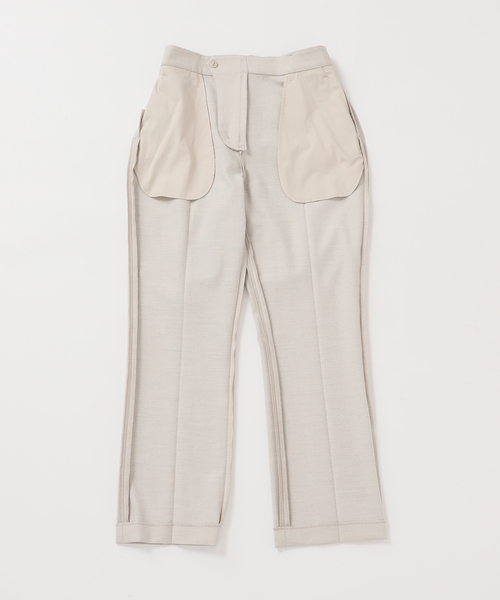 SLOBE IENA（スローブイエナ） スラックス パンツ 「吸湿発熱/WEBのみ4