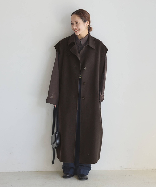 今季新作⭐︎ジャーナルスタンダードHamilton Rever ロングコート 36 JOURNAL STANDARD（ジャーナルスタンダード） コート アウター
