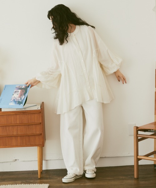 「Libra Cue」 デニムパンツ 1 ライトブルー レディース