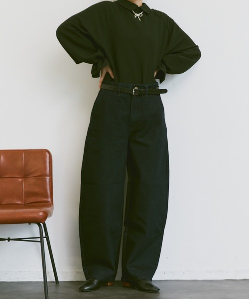 「Libra Cue」 デニムパンツ 1 ライトブルー レディース