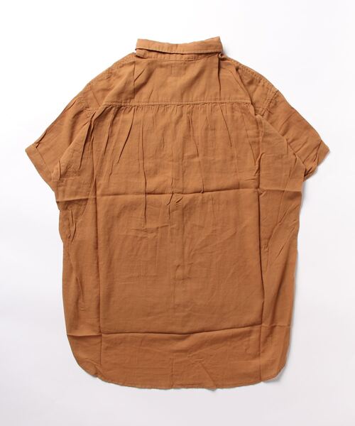 「KRIFF MAYER Lady's Collection」 半袖シャツ LARGE サックスブルー レディース_画像2