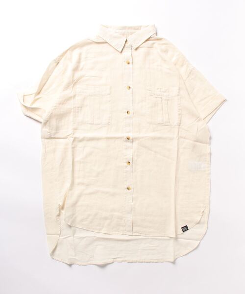 「KRIFF MAYER Lady's Collection」 半袖シャツ LARGE サックスブルー レディース_画像5