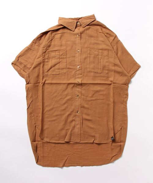 「KRIFF MAYER Lady's Collection」 半袖シャツ LARGE サックスブルー レディース_画像7