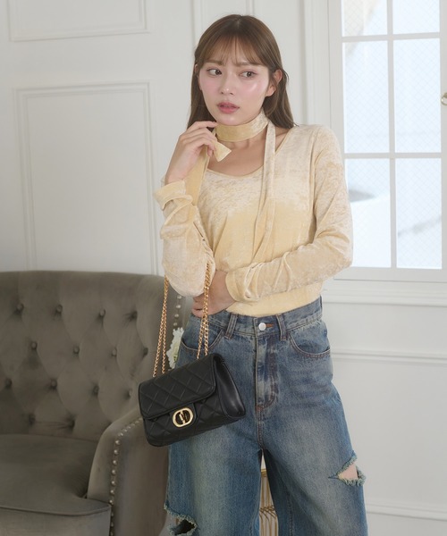 AMERI アメリ シアーチョーカートップス CHOKER SHEER ブラック AMERI アメリ シアーチョーカートップス CHOKER SHEER ブラック - メルカリ