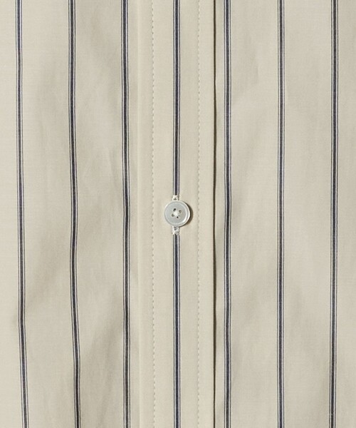 conte ブラウス シャツ 「conte」コットン ストライプ レギュラー