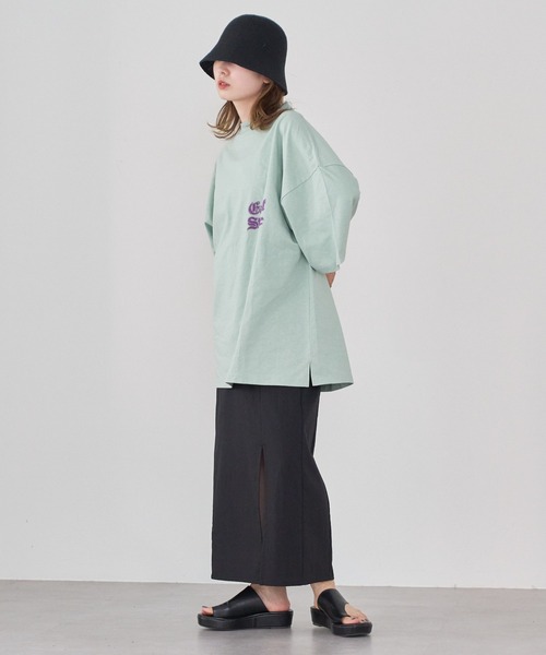 「WHIMSIC」 半袖Tシャツ FREE イエロー レディース_画像5