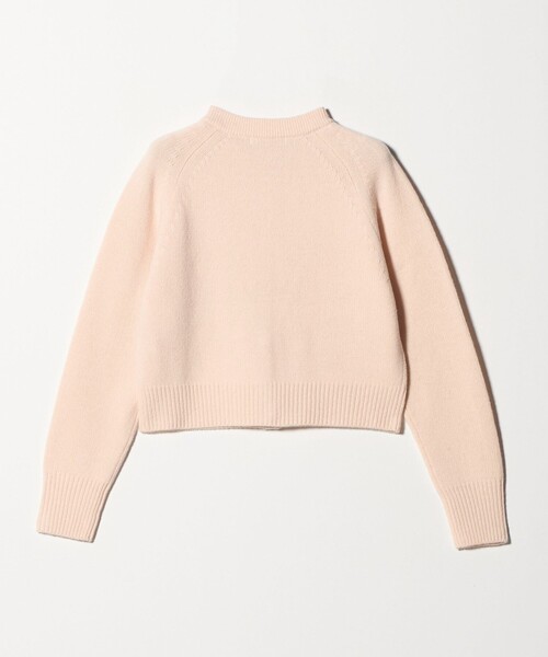 ウールニット ショートカーディガン ライトピンク FREE BEAUTY＆YOUTH UNITED ARROWS カーディガン ウールニット ショート