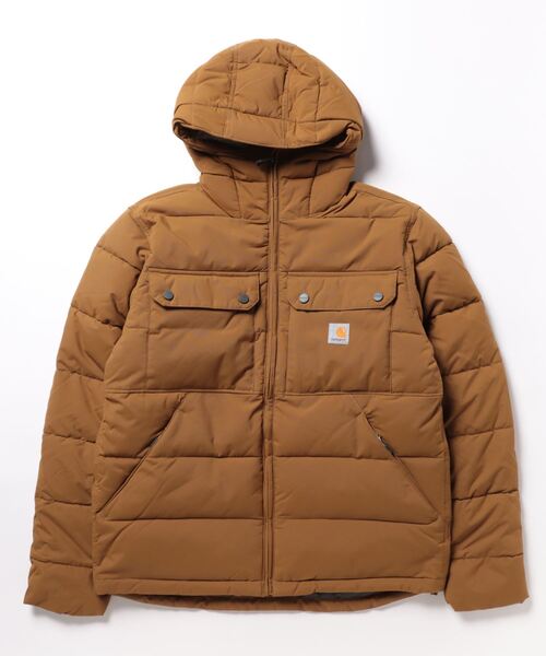カーハート　モッズコート 中古・古着通販】CarHartt (カーハート) モッズコート ブラック サイズ