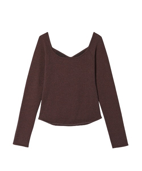 ELCHELE（エルチェレ） ニット セーター WINE GLASS KNIT TOP