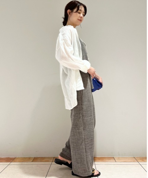 「Mila Owen」 長袖シャツ FREE ホワイト レディース_画像8