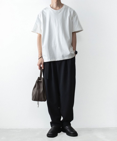 ATTACHMENT（アタッチメント） tシャツ 30//2 スビンジャージー エン 