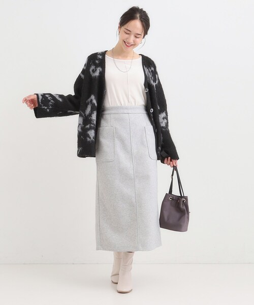 DRESKIP（ドレスキップ） スカート 「S-LL」あったかすっきり 圧縮