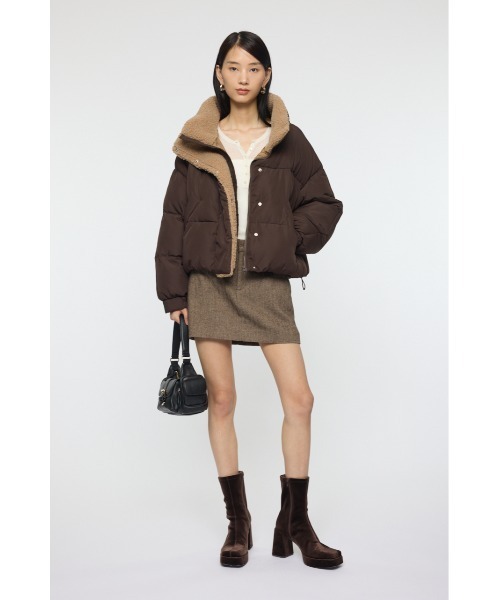 MOUSSY（マウジー） ダウンコート ダウンジャケット STAND COLLAR