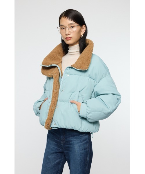 MOUSSY（マウジー） ダウンコート ダウンジャケット STAND COLLAR
