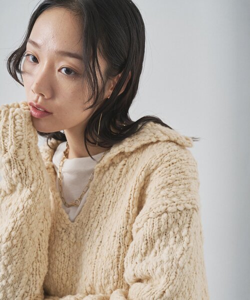 Whim Gazette（ウィム ガゼット） ニット セーター ローゲージ