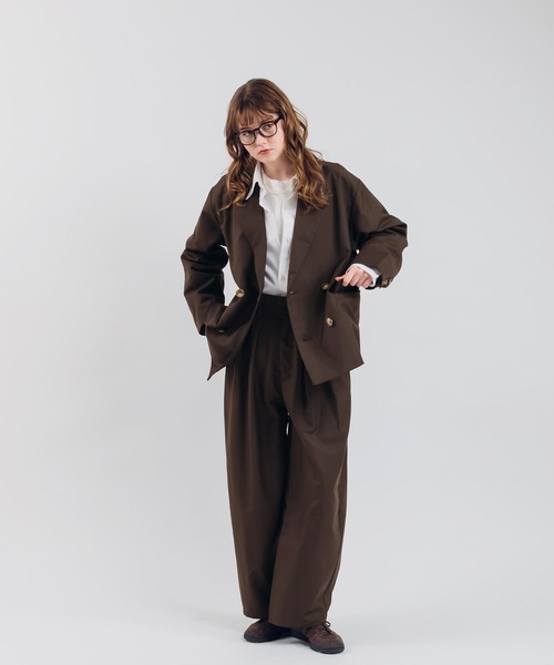 MUHET（ミュエータ） テーラードジャケット MEDIUM ブラウン