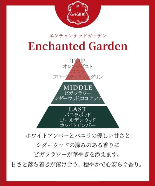 Laline（ラリン） ボディミスト エンチャンテッドガーデン(限定)30ml