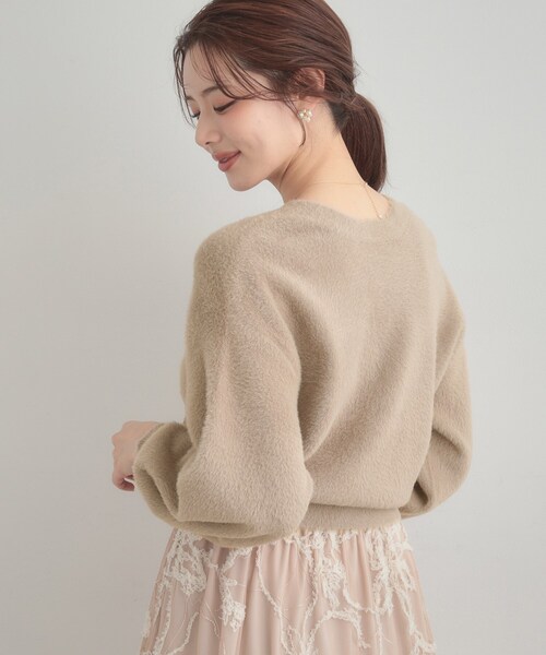 Couture Brooch（クチュール ブローチ） カーディガン 「前後2WAY