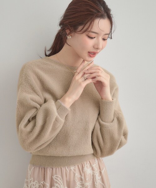 Couture Brooch（クチュール ブローチ） カーディガン 「前後2WAY