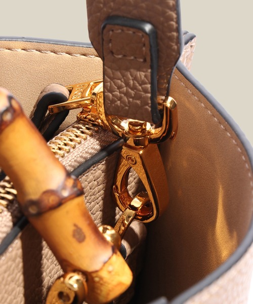 ROPE'（ロペ） ハンドバッグ 「E'POR」BAMBOO BAG Mini/超軽量・26SSS