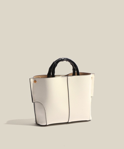 ROPE　ロペ　E'POR ハンドバッグ　トート　バンブー　Medium ROPE'（ロペ） ハンドバッグ 「E'POR」BAMBOO BAG Mini/超軽量・26SSS