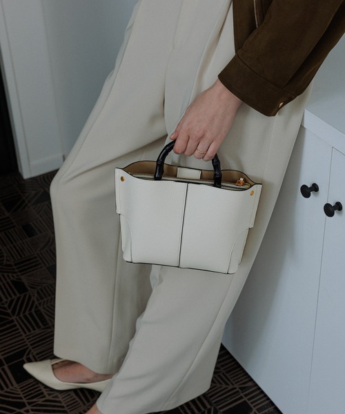 ROPE'（ロペ） ハンドバッグ 「E'POR」BAMBOO BAG Mini/超軽量・26SSS