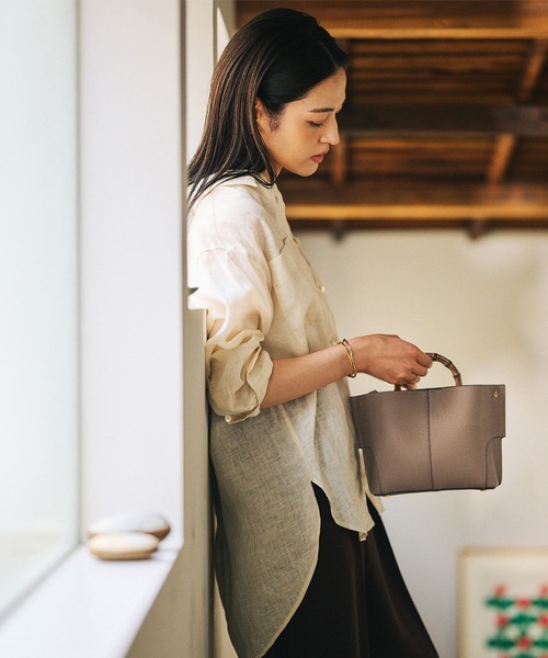 ROPE'（ロペ） ハンドバッグ 「E'POR」BAMBOO BAG Mini/超軽量・26SSS