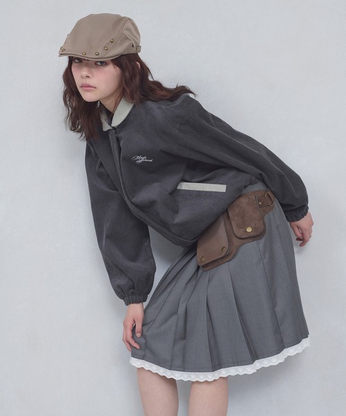 FCMM スカート 「日本限定」LACE PLEATS SKIRT / レースプリーツ