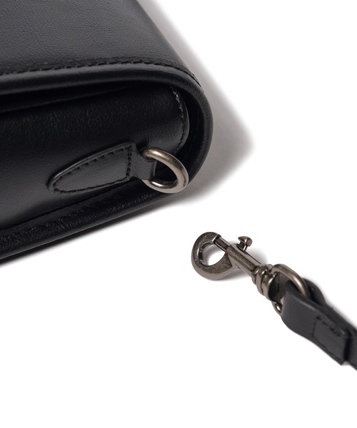 Subciety（サブサエティ） ショルダーバッグ Leather mini hunting bag