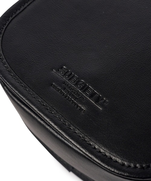 Subciety（サブサエティ） ショルダーバッグ Leather mini hunting bag