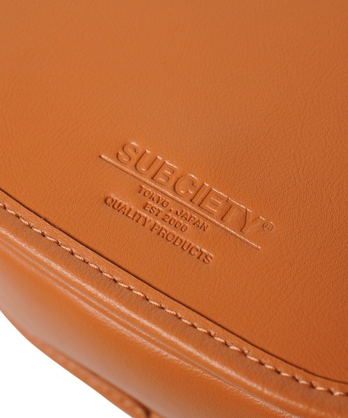 Subciety（サブサエティ） ショルダーバッグ Leather mini hunting bag