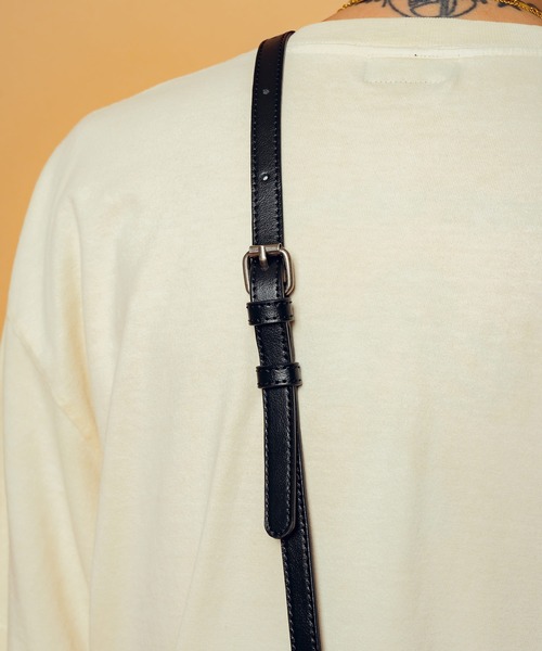 Subciety（サブサエティ） ショルダーバッグ Leather mini hunting bag