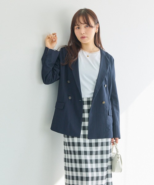 LAVEANGE（ラビアンジェ） ジャケット テーラードジャケット 「洗える 