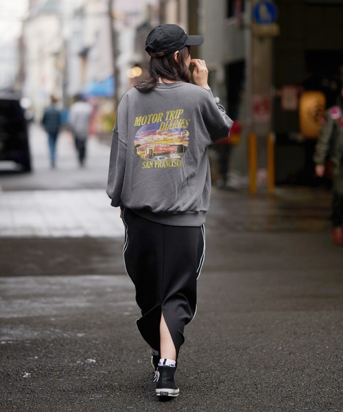 「SPINNS」 スカート ONESIZE ネイビー レディース_画像8