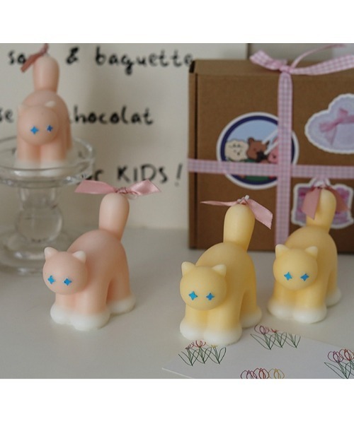 キャンドル Tail Cat Candle / 猫 : ZOZOTOWN Yahoo!店 - 通販 - Yahoo