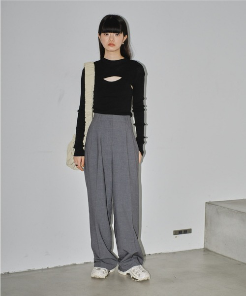 TODAYFUL 「TODAYFUL」 パンツ 36inch チャコールグレー レディース