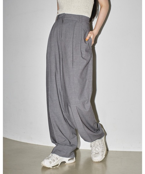 TODAYFUL グレー ワイドパンツ TODAYFUL 「TODAYFUL」 パンツ 36inch チャコールグレー レディース